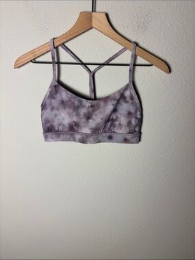 Lululemon Flow Y Bra Nulu *Light Support, A–C Cups Meadow Haze Pink Multi W2CTKS